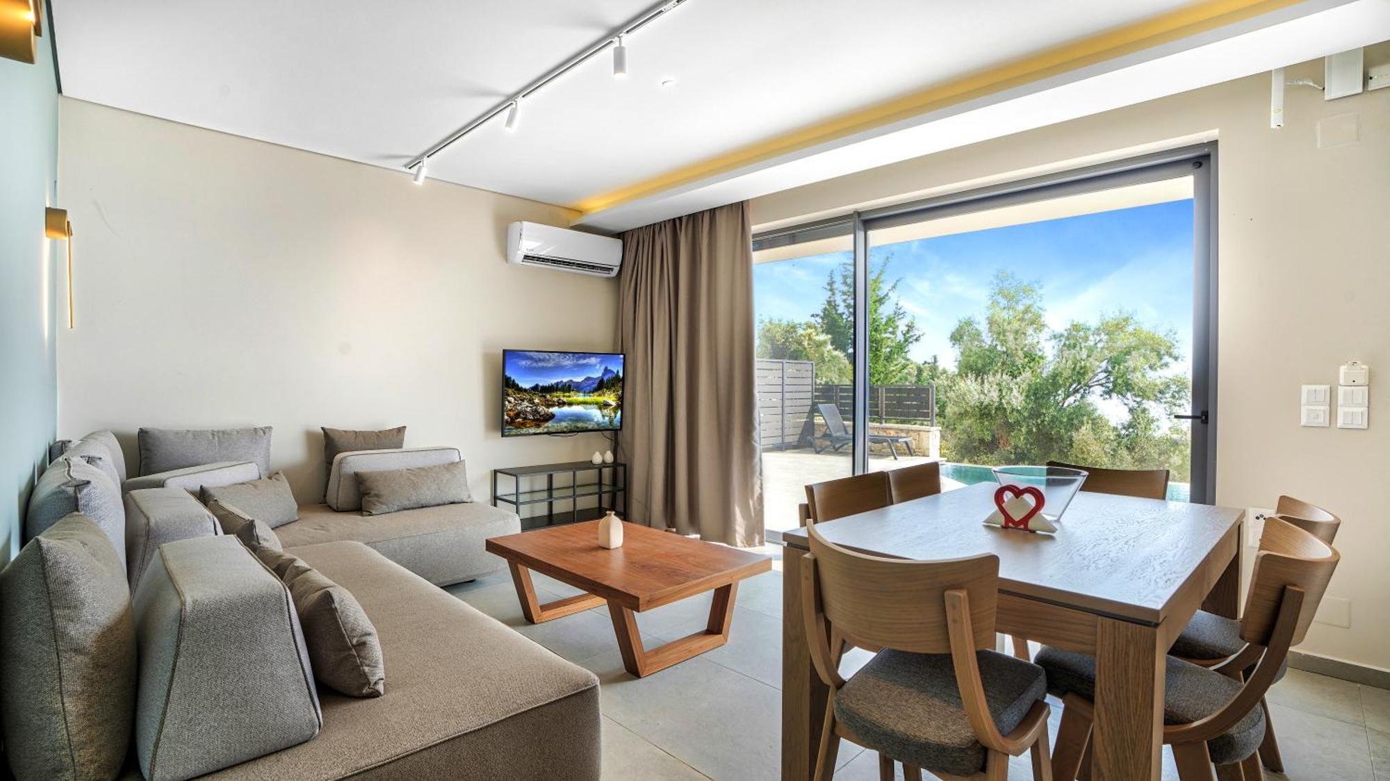 Ecstasy Luxury Villas Apolpaina Ngoại thất bức ảnh