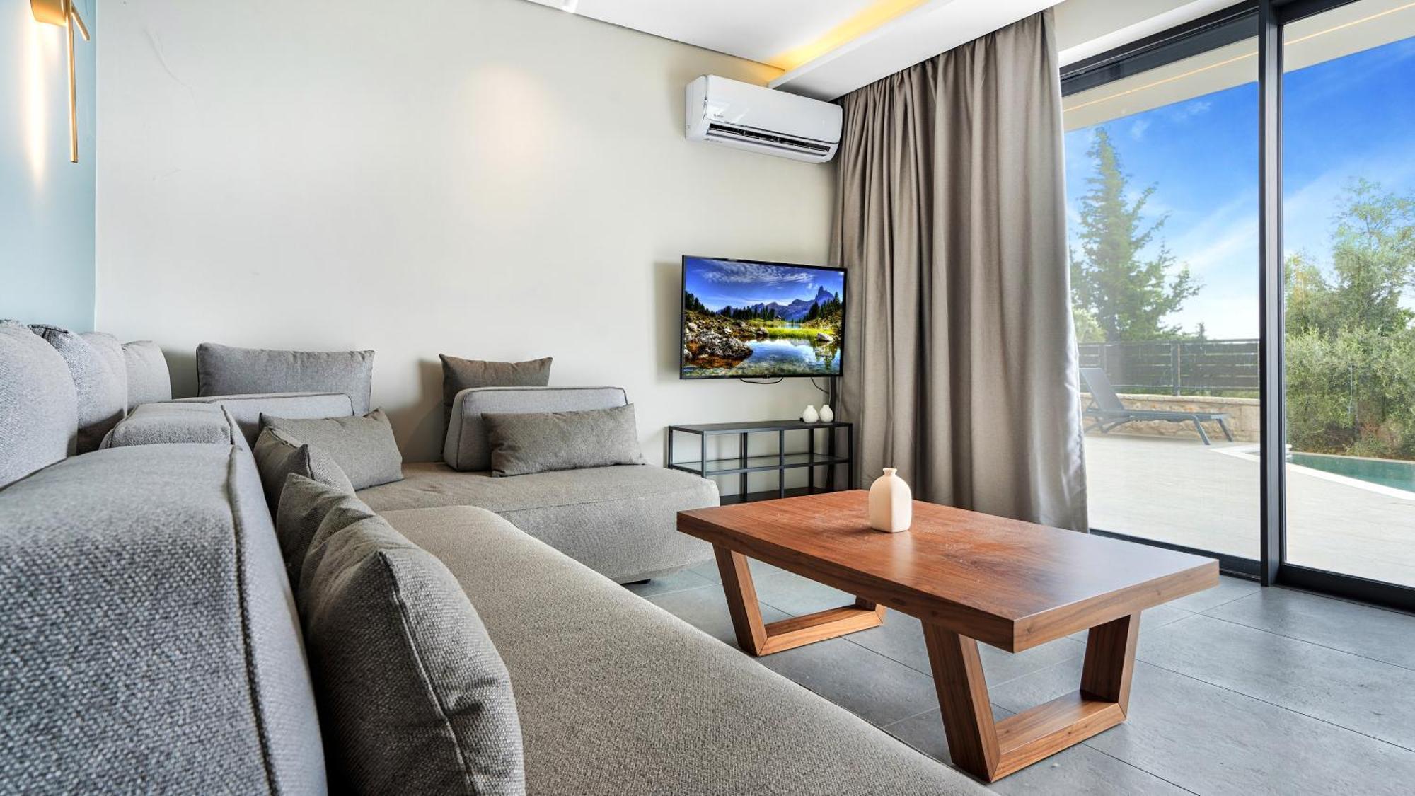 Ecstasy Luxury Villas Apolpaina Ngoại thất bức ảnh