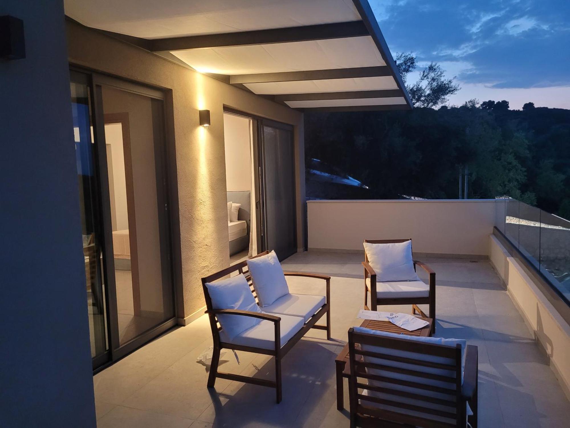 Ecstasy Luxury Villas Apolpaina Ngoại thất bức ảnh